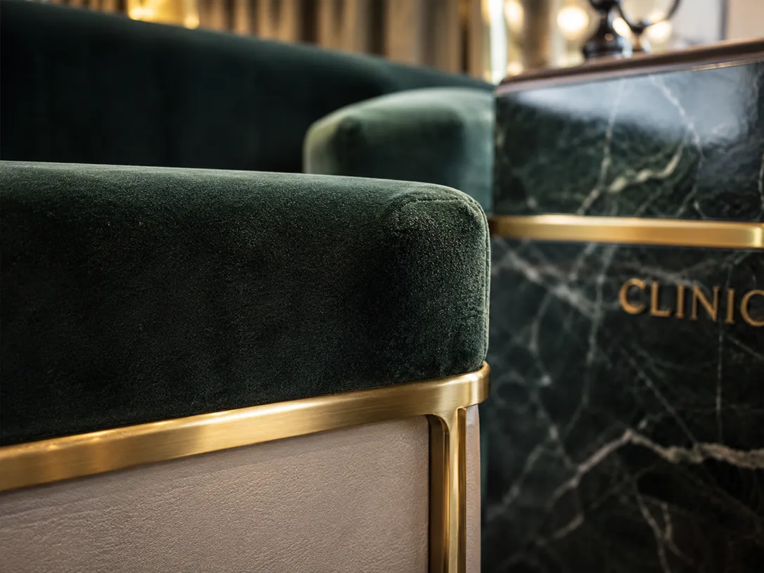 Detalhes do espaço da clínica Éclat